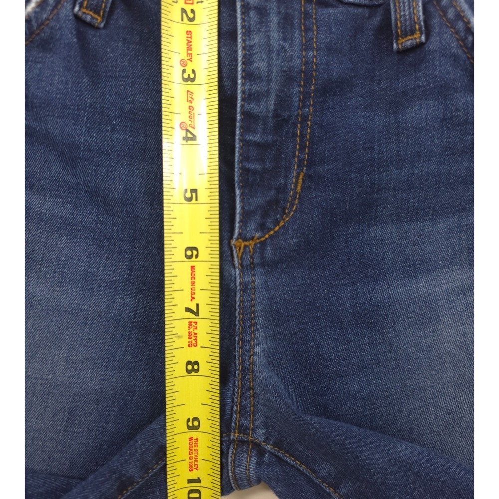 Joe's Jeans Women Skinny Ankle Jeans Size 29 Blue Dark Wash Distressed - Picture 9 of 10